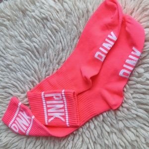 Pink  knee socks